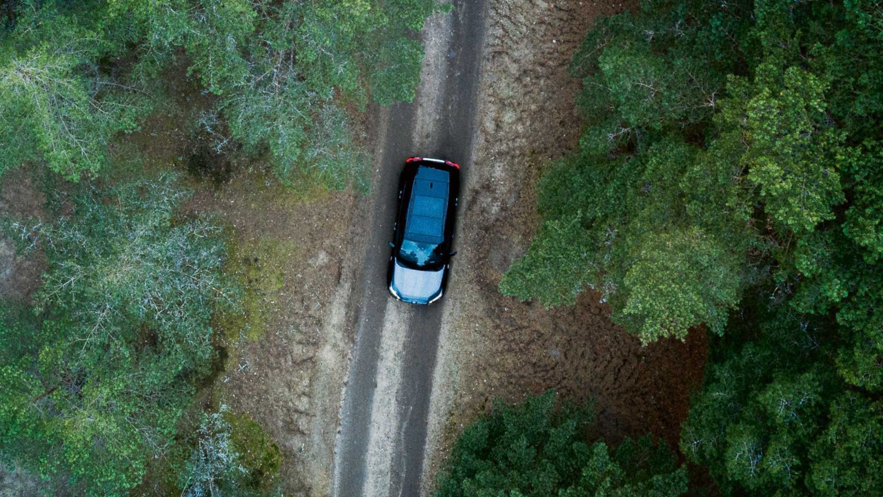 Toyota Corolla Hatchback parked in road